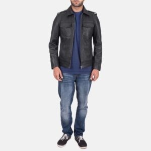 Calfskin Leather Jecket